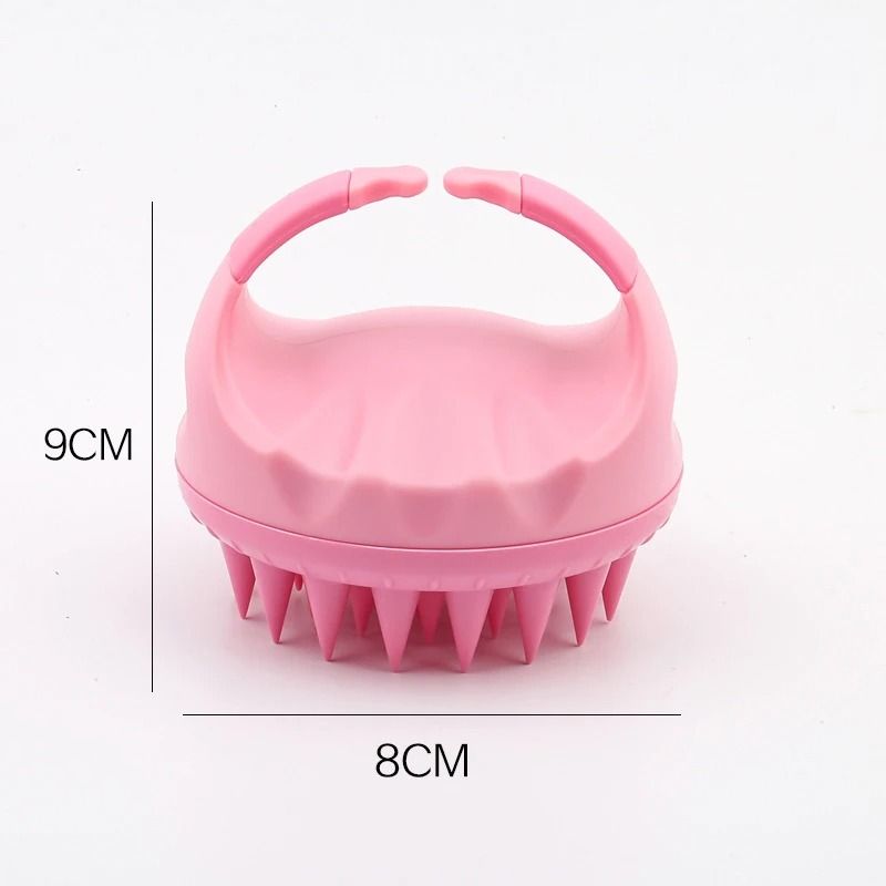 Handheld Silicone Scalp Massage and Shampoo Brush