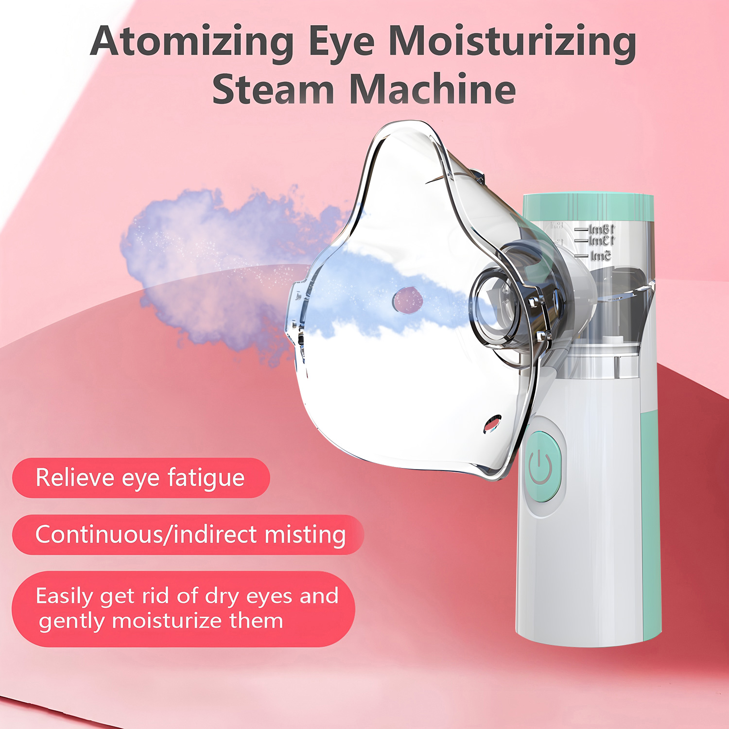 Ionic Facial Steamer, Skin Heating Sprayer, Moisturizing Pore Cleaner Tool