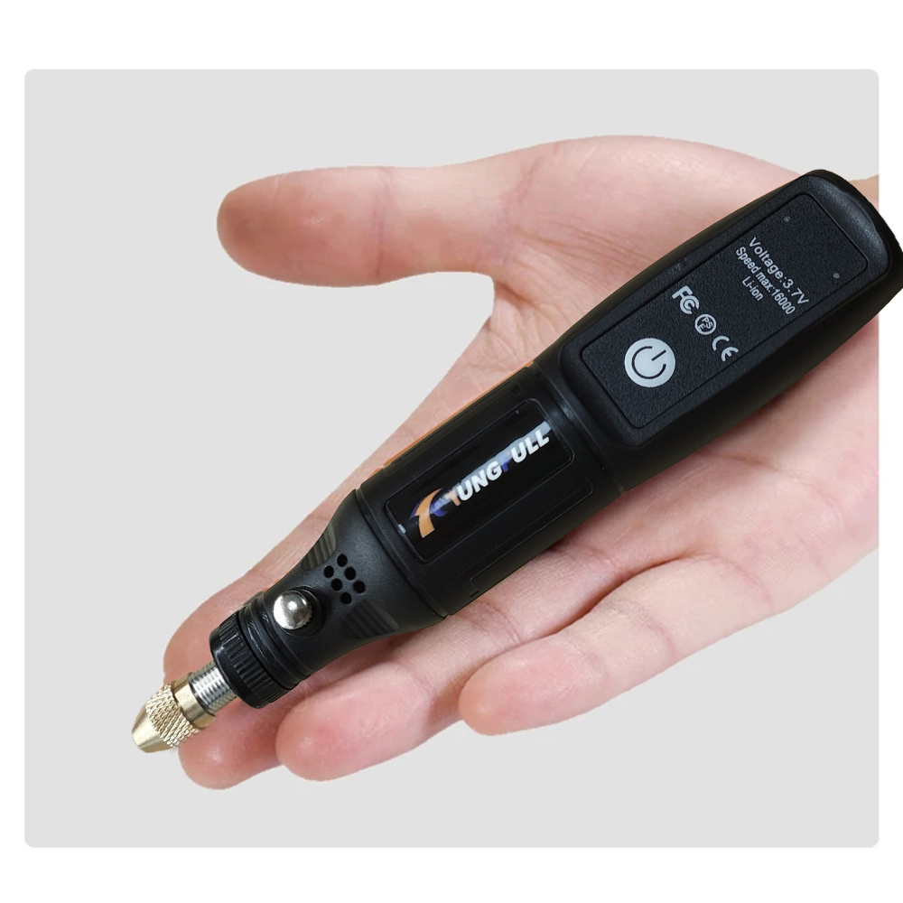 USB Mini Handheld Electric Drill, Dremel Rotary Tool for Jewelry, Woodworking, Glass & Metal Projects