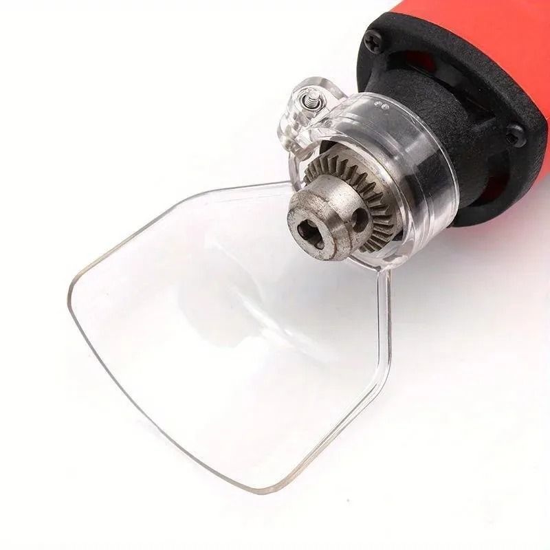 Transparent Mini Drill Safety Shield