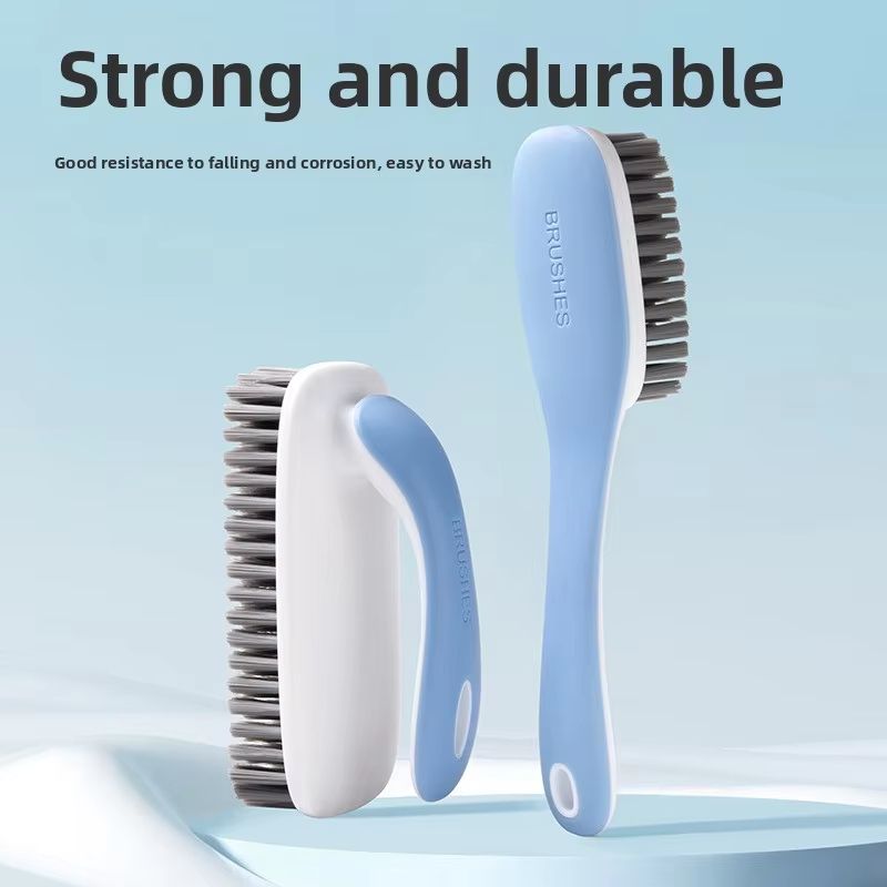 Multifunctional Shoe and Laundry Cleaning Brush Set with Soft Bristles