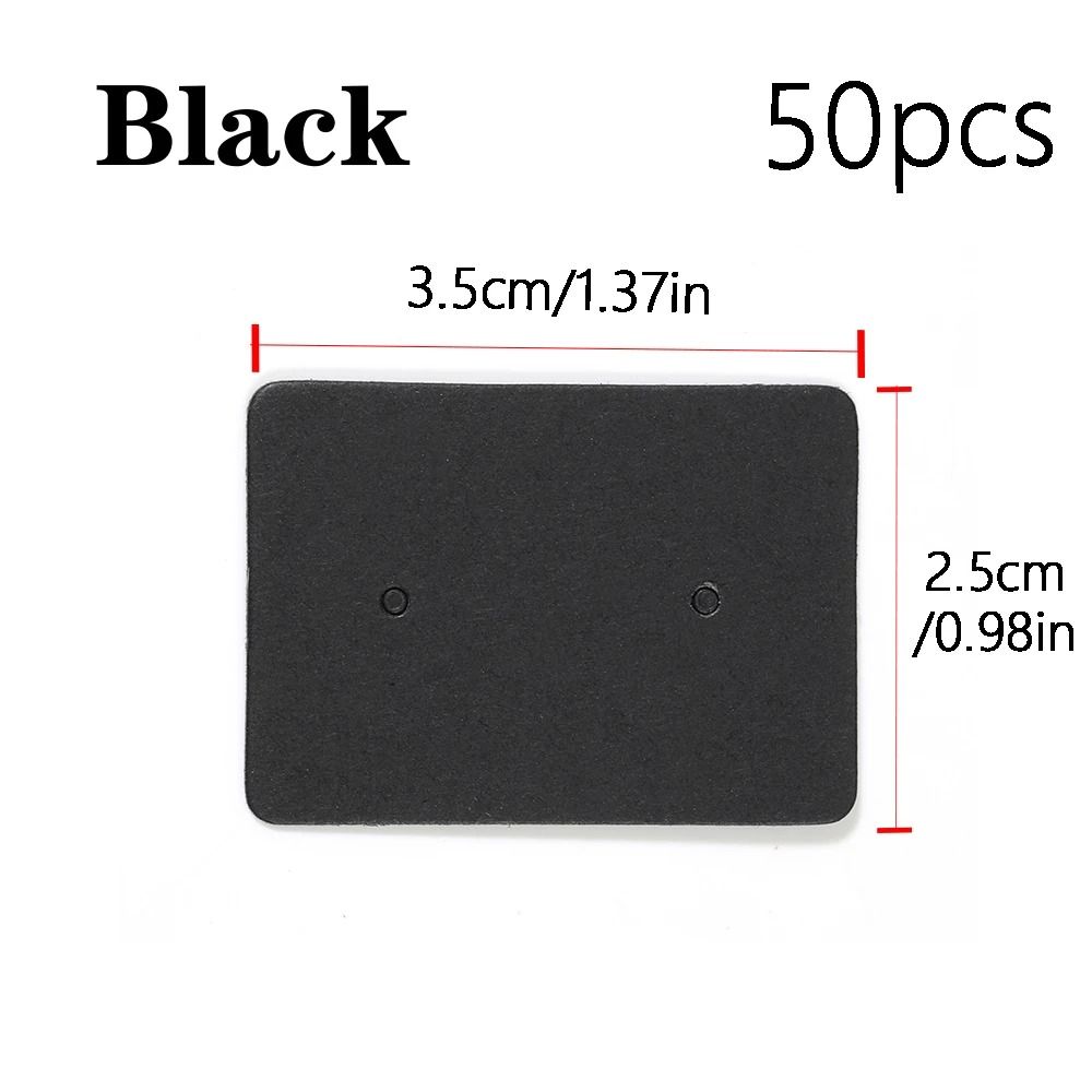 Earring Display Cards – 50 Pcs Jewelry Packaging Set