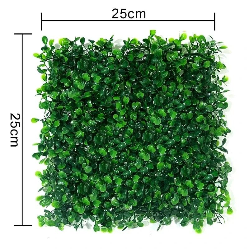 Premium Artificial Boxwood Hedge Wall Panels (10-Piece Set)