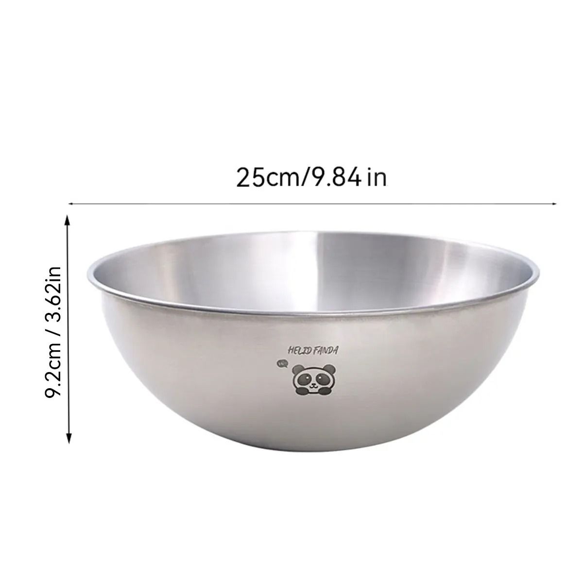 Stainless Steel Mixing Bowl with Scale Large Capacity Kneading Dough Bowl