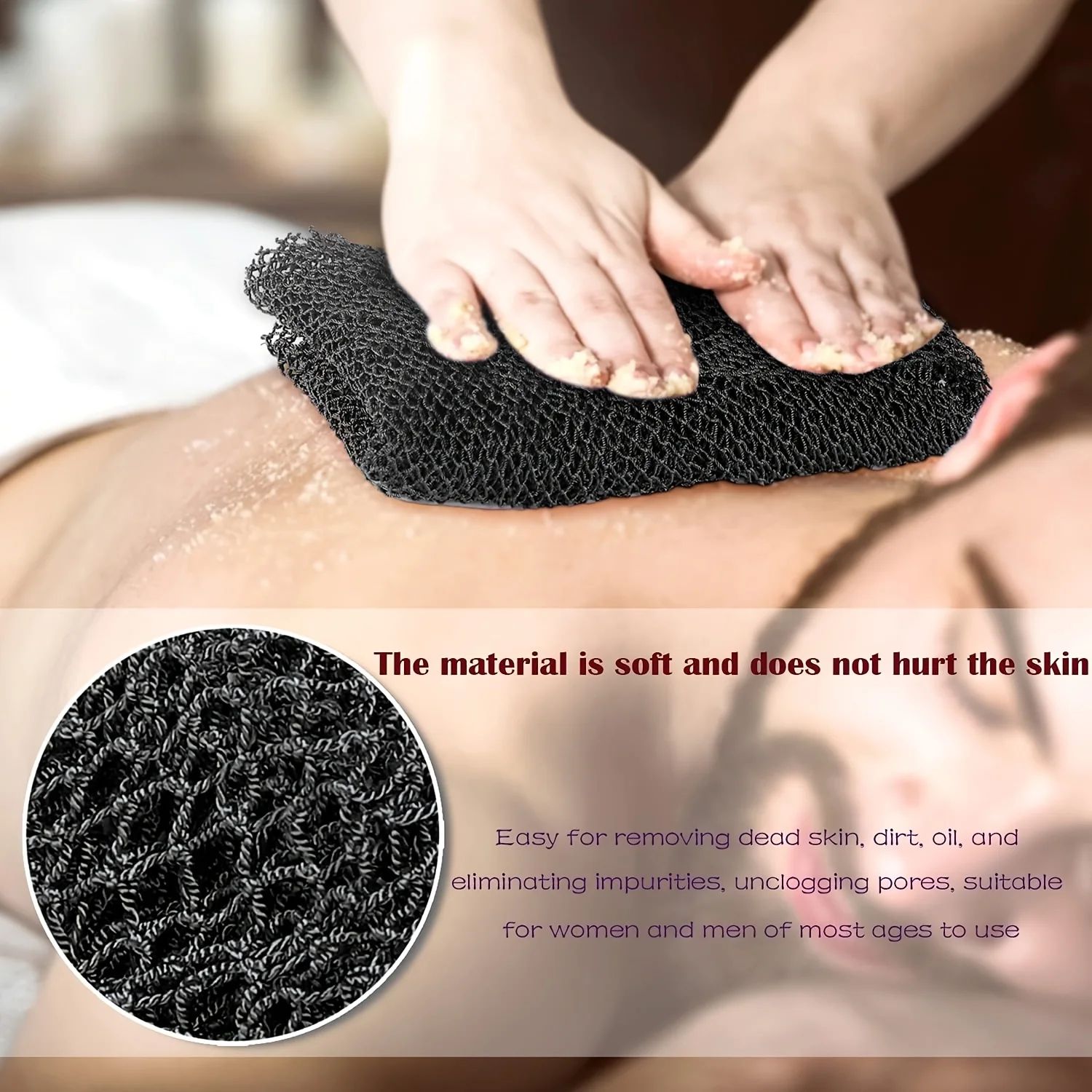 African Exfoliating Bath Net Sponge