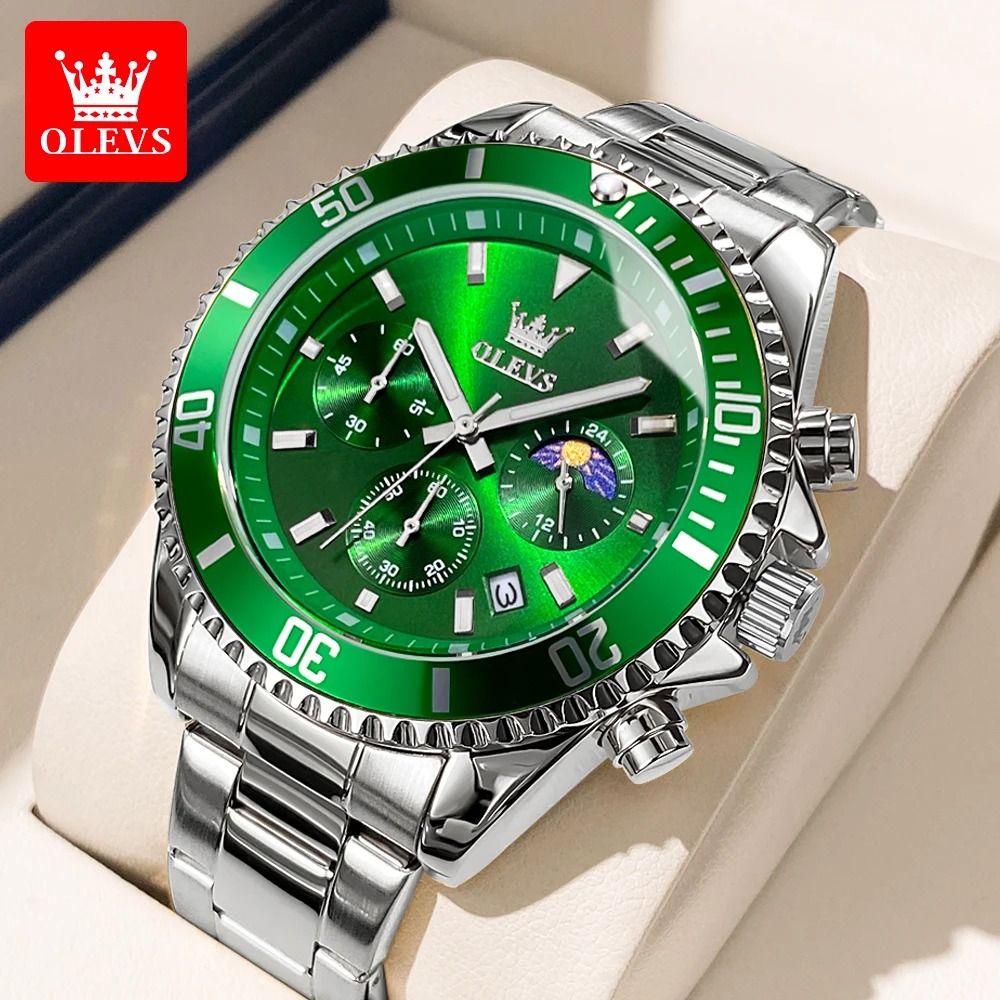OLEVS 2870 Men Chronograph Quartz Watch