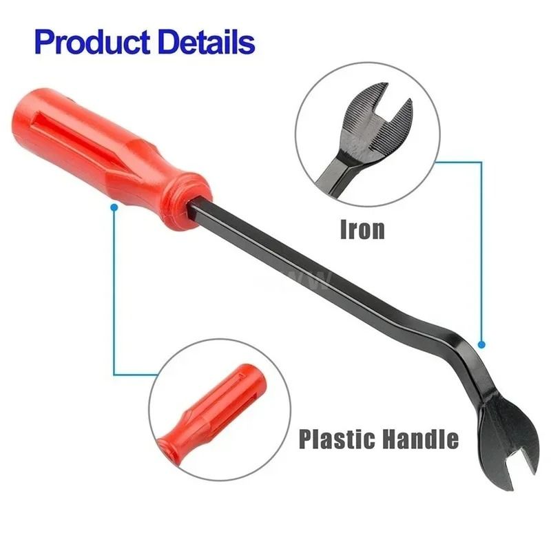 Universal Car Body Push Retainer Pin and Trim Fastener Kit with Tools