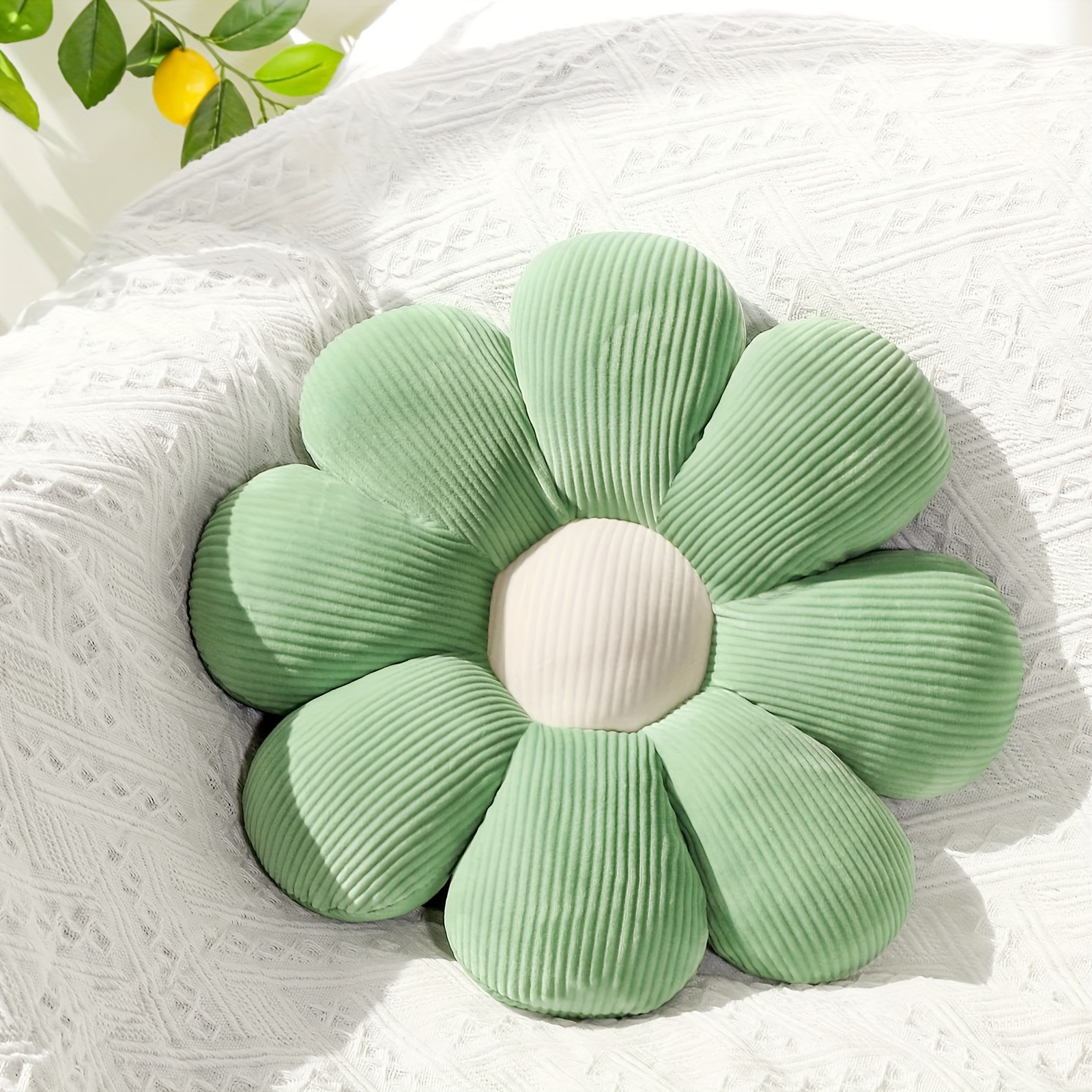 Flower Mat Daisy Seat Cushion Sunflower Pillow Gift