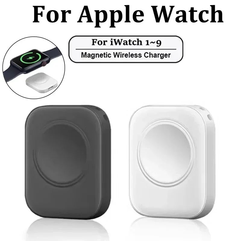 Magnetic Wireless Type-C Fast Charger for Apple Watch (Portable & Travel-Ready)