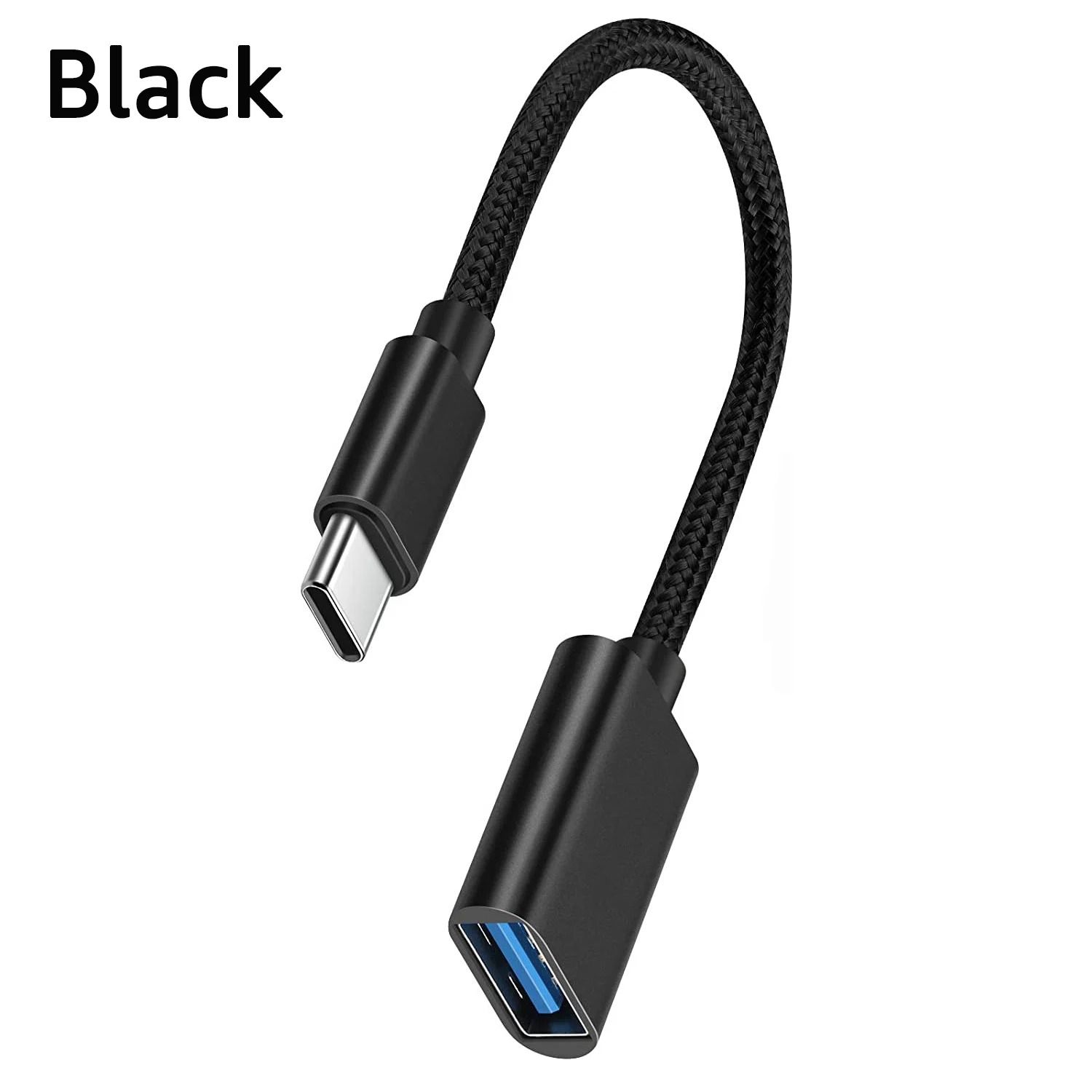 USB-C to USB-A Female OTG Data Adapter Cable