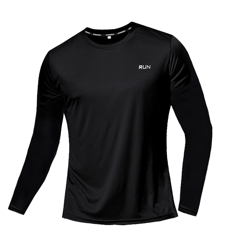 Quick Dry Gym Shirt Men Breathable Running Workout T Shirt Oversized Fitness Training Tee