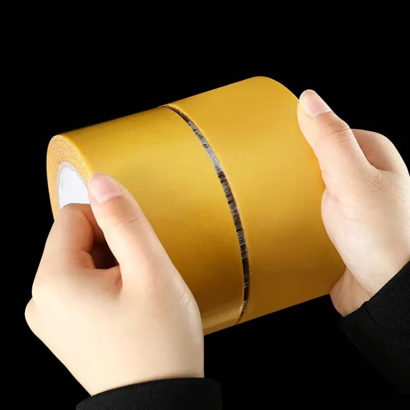Extra Strong Transparent Double Sided Grid Fiber Adhesive Tape 16.4ft Roll