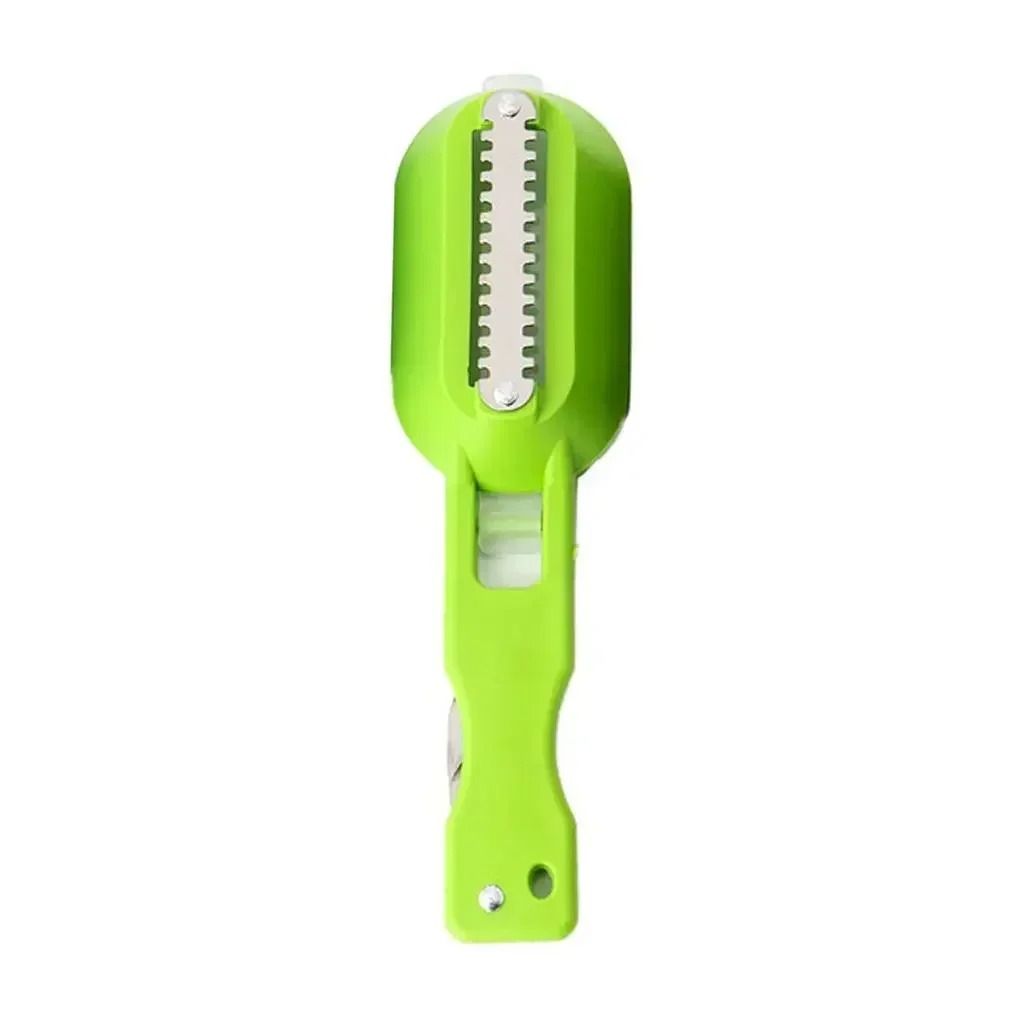 Stainless Steel Fish Scale Scraper & Gutting Tool – Easy Seafood Cleaner