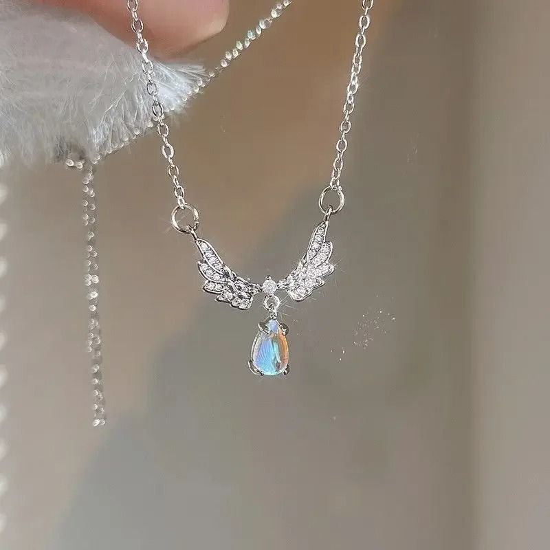 Sweet Pink Bow Pendant Necklace