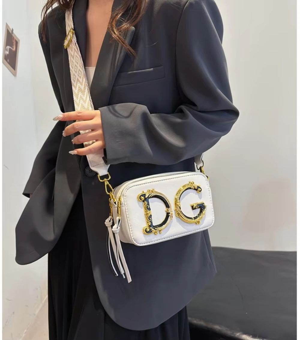 Small Square Chain-Strap Crossbody Bag – Women's Party & Versatile Shoulder Bag