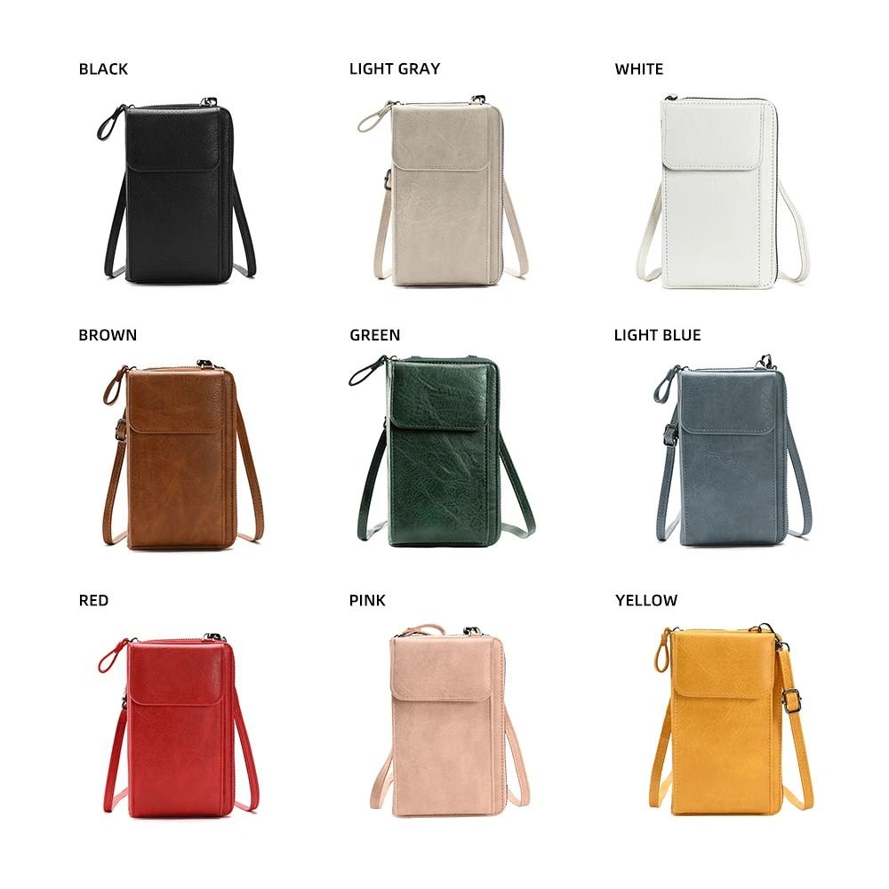 Fashionable Versatile Crossbody Mobile Phone Bag and Large-Capacity Coin Purse