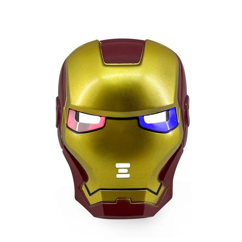 LED Superhero Cosplay Character Mask