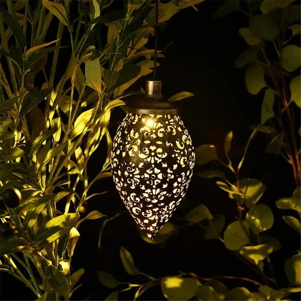 Water Drop Solar Projection Outdoor Light Waterproof Garden Lamp