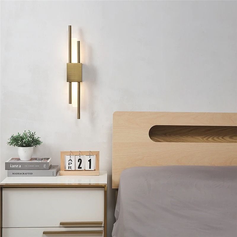 Modern Acrylic Wall Lamp with LED Remote Control