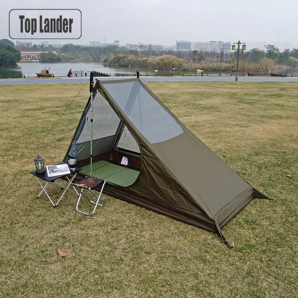 AiryMesh Ultralight Solo Tent – Fast Setup, Mosquito-Proof, and Backpack-Ready Shelter