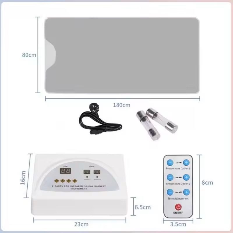 Fat Burning Sauna Blanket with Remote Control Heating