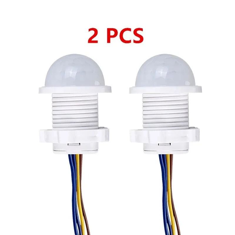 Dual Pack Smart PIR Motion Sensor Light Switch Auto On Off Detector