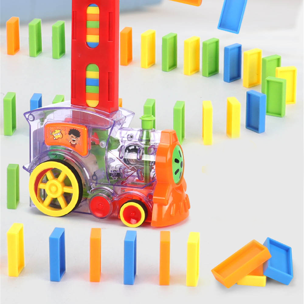 Automatic Domino Train Toy – Educational & Fun