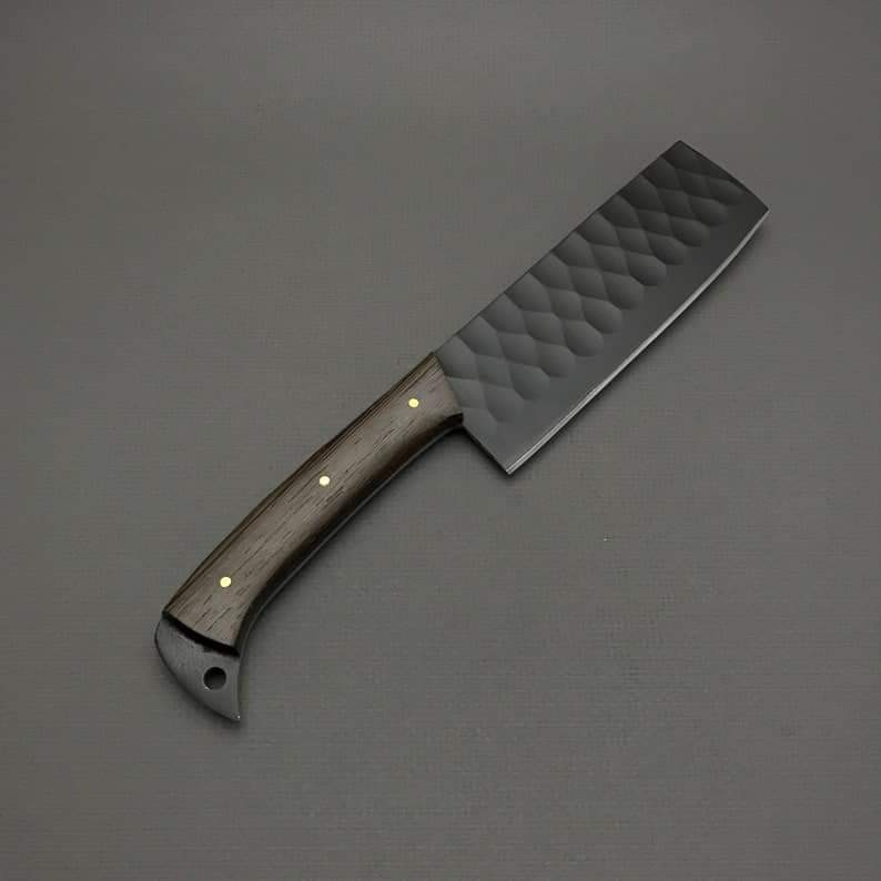 Carbon steel Chef Set Of 5 Pieces ,Custom Handmade Chef Set , Handmade Damascus Chef Set , Personalized Gift