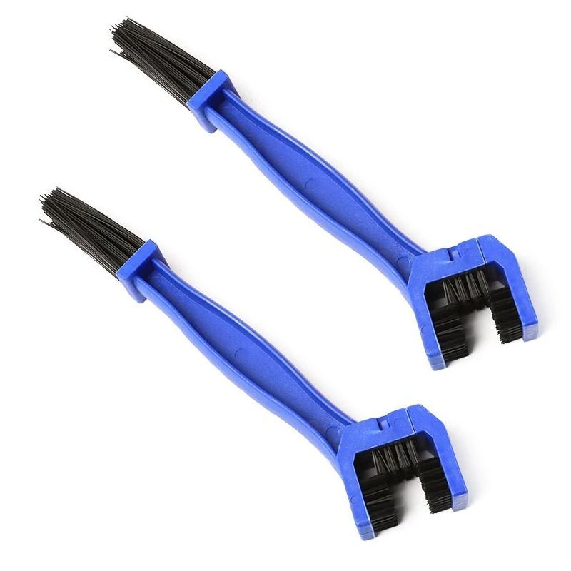 Bicycle Chain and Flywheel Cleaning Brush Tool with Nylon Bristles