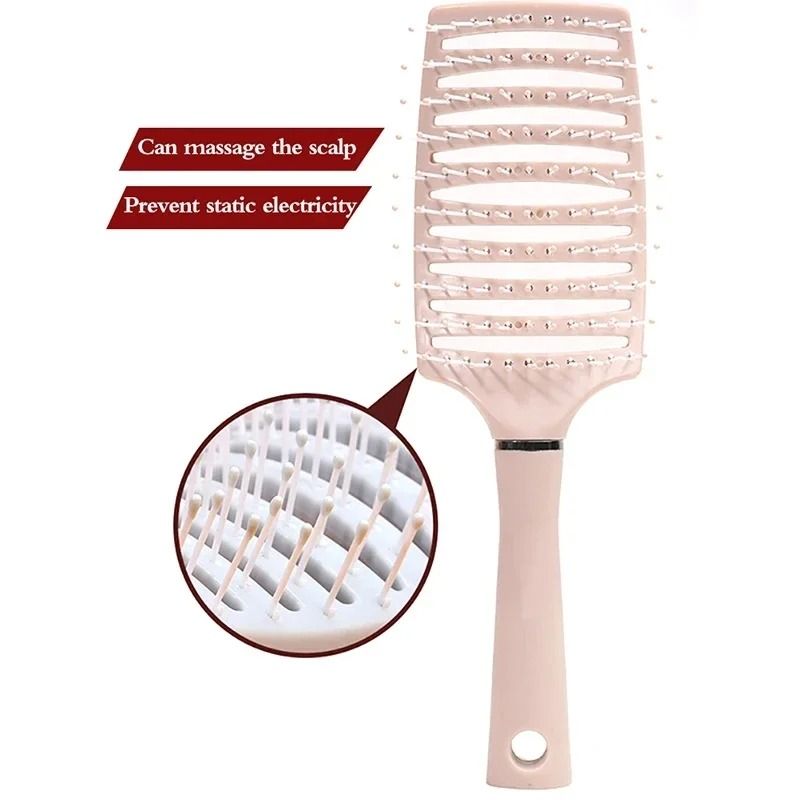 Air Cushion Fluffy Hairbrush | Anti-Hair Loss Scalp Massage Brush