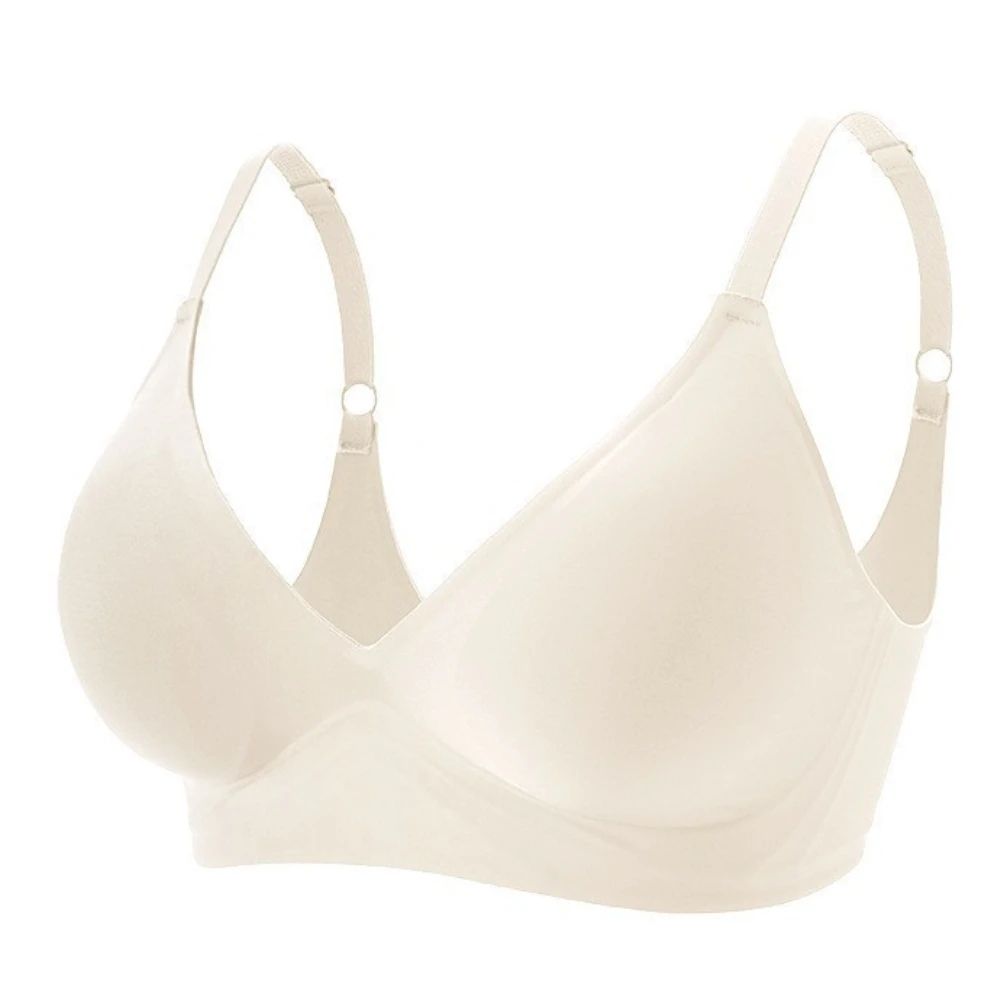 CloudSoft Seamless Latex Jelly Wireless Bra – Removable Padded Sleep & Everyday Bralette