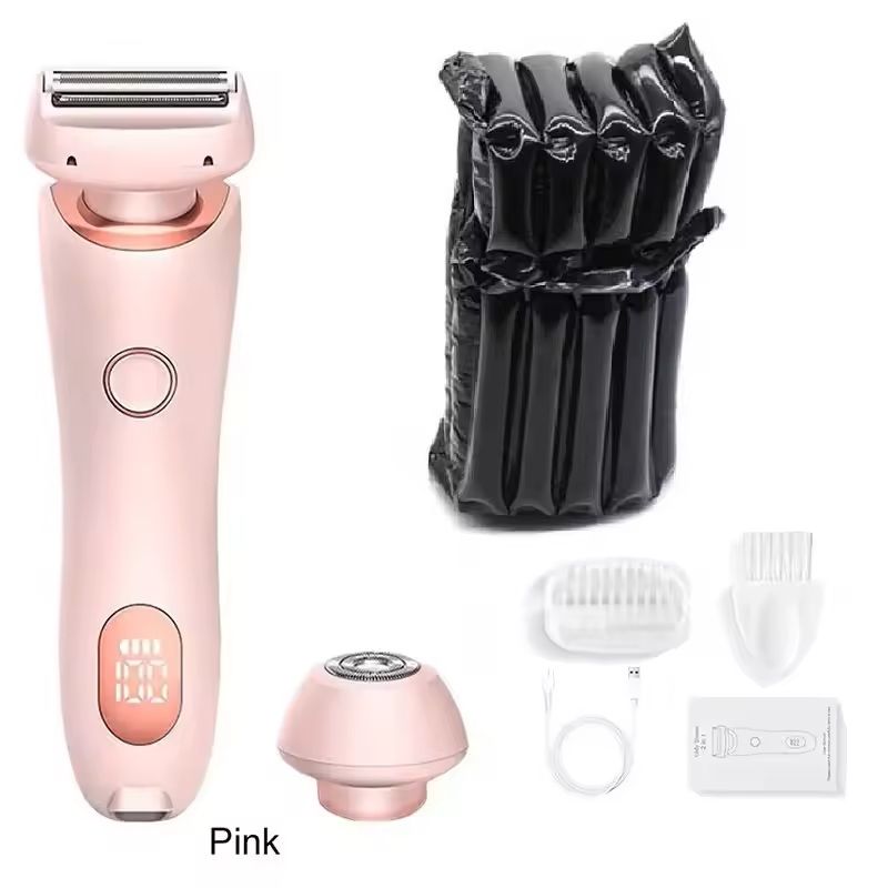 2 in 1 Womens Electric Body and Face Trimmer
