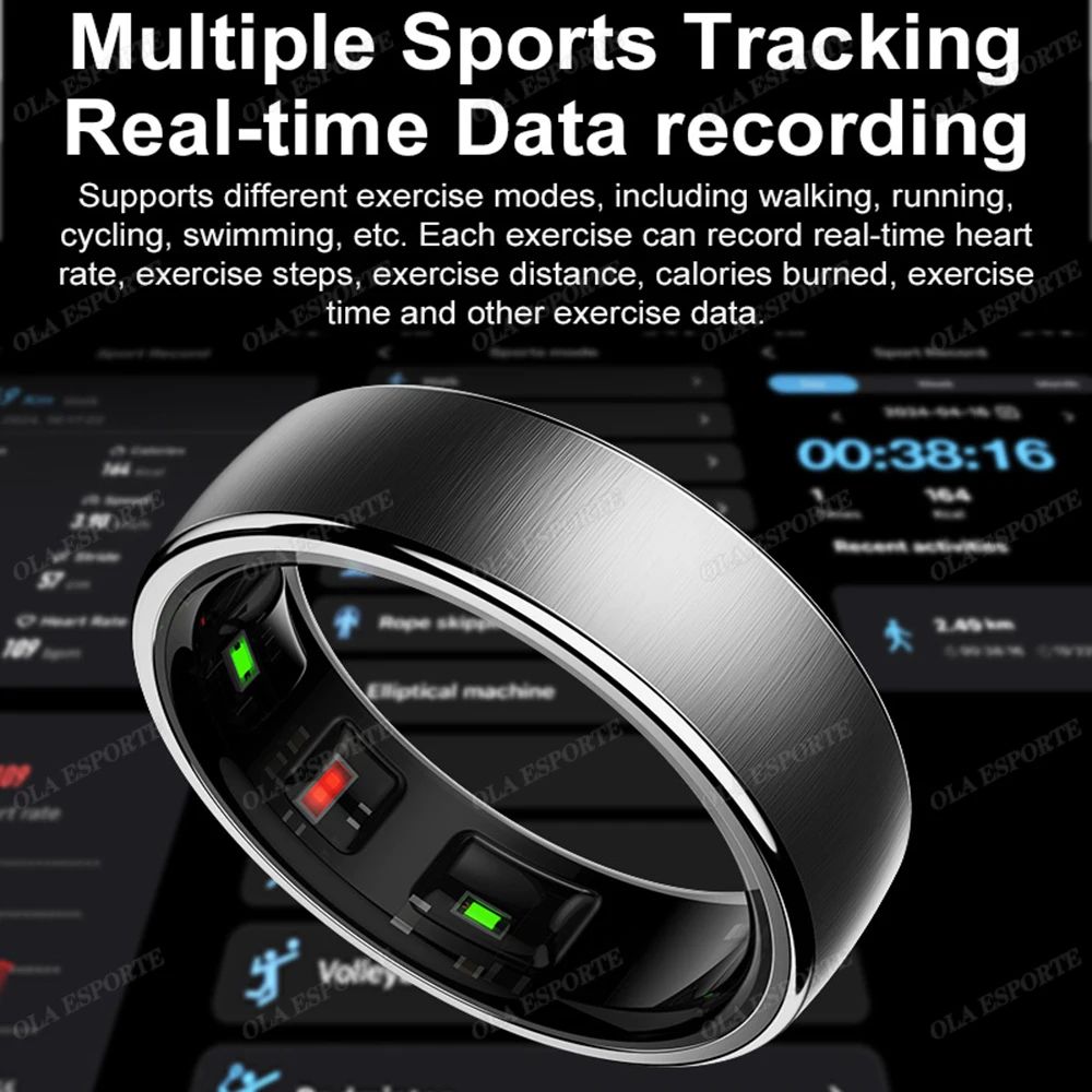 Waterproof Smart Health Ring