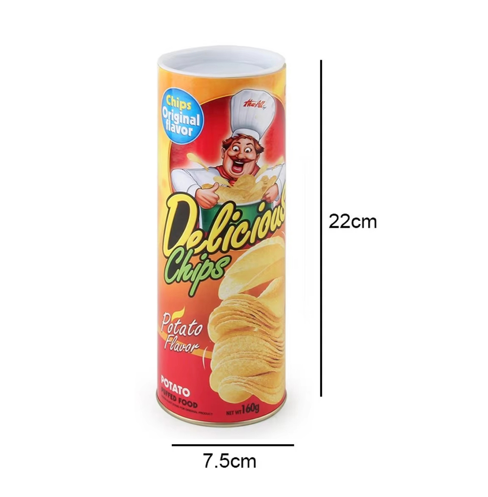 Potato Chip Snake Magic Trick Toy Gag Gift & Party Prank Surprise