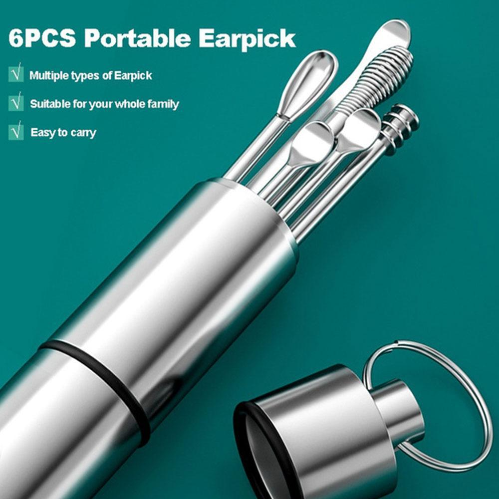 EarWax Cleaner Tool Set 6Pcs