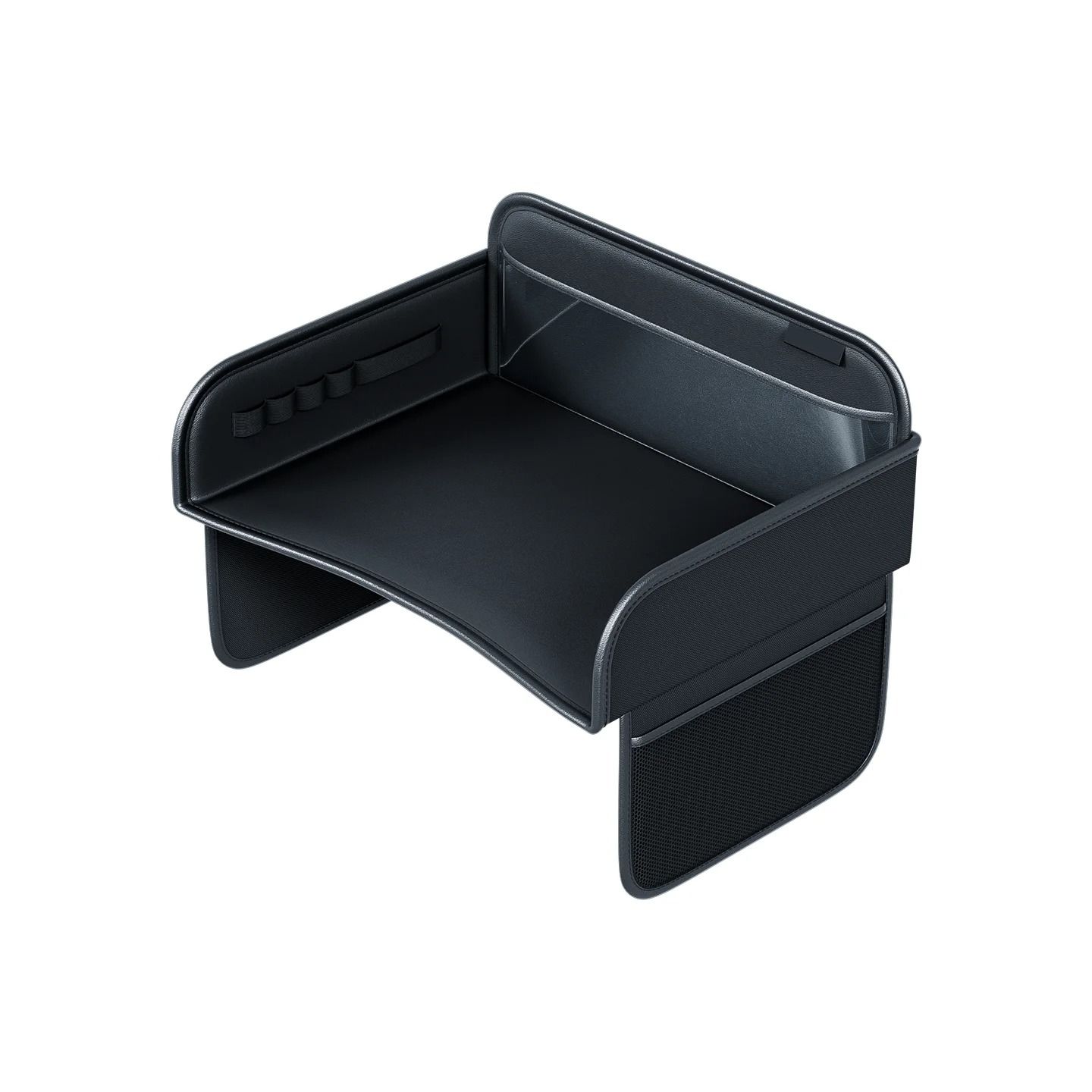 Universal Kids Car Seat Tray Table with Storage Pockets