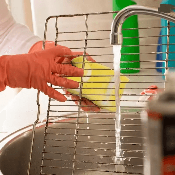CleanEase Multi Purpose Dishwashing Sponge Set for Kitchen and Home Use