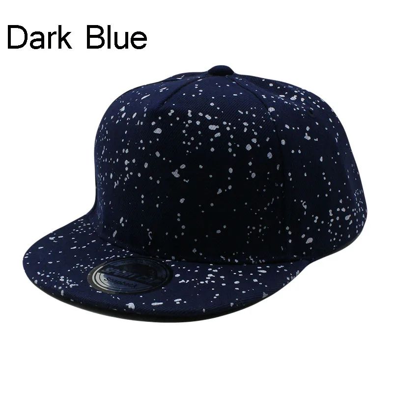 Kids Polka Dot Adjustable Snapback Baseball Cap