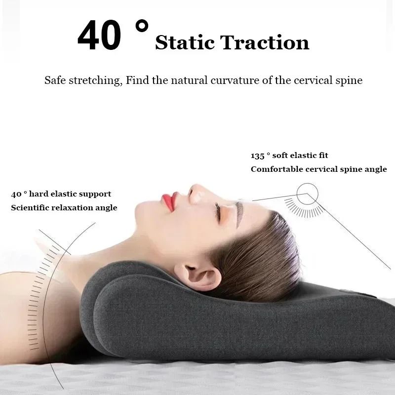 Electric Neck Massage Pillow with Shiatsu and Heating Options