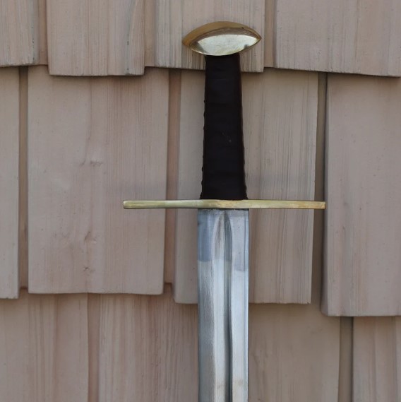 Medieval Arming Sword - Battle Ready EN45 Carbon Steel Replica Sword