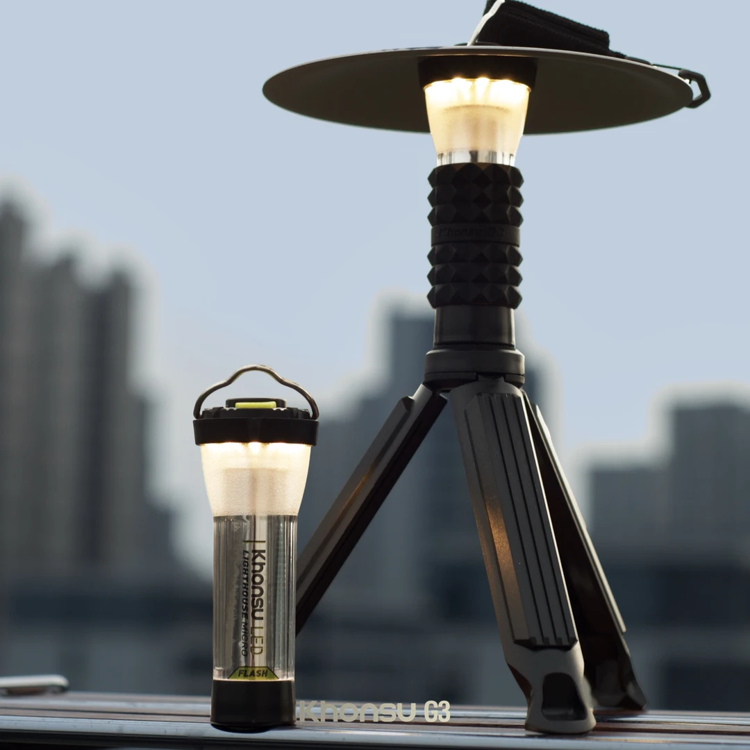 3000mah GZ Lighthouse camping light Super Long Battery Life LED Camping Tent Hiking Atmosphere Lamp Tower Flashlight