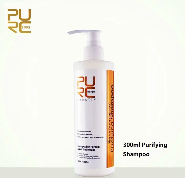 PURC Keratin Shampoo Conditioner Hair Mask Smoothing Treatment