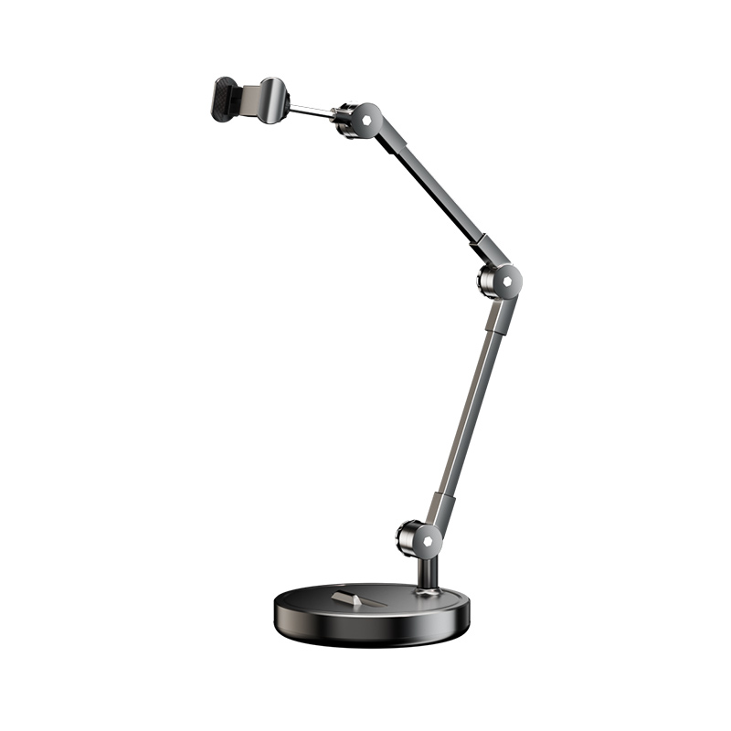 Portable Phone Holder, Adjustable Folding Stand for Live Broadcast