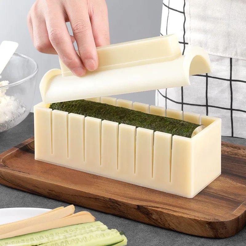 EasyRoll Sushi Maker Kit – 3-in-1 Sushi Roll Maker & Onigiri Mold Set