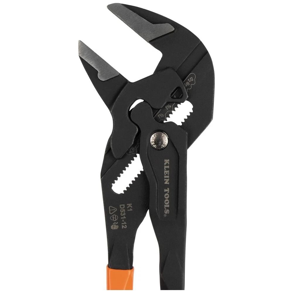 Plier Wrench with Parallel Jaws and Quick Adjust