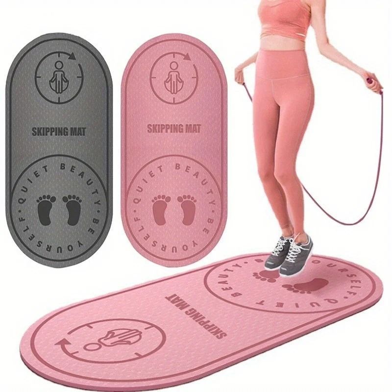 TPE Jump Rope Mat for High-Impact Fitness Training