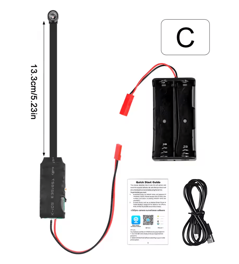 1080P Mini WiFi Camera Module with Motion Detection and Remote Contrl