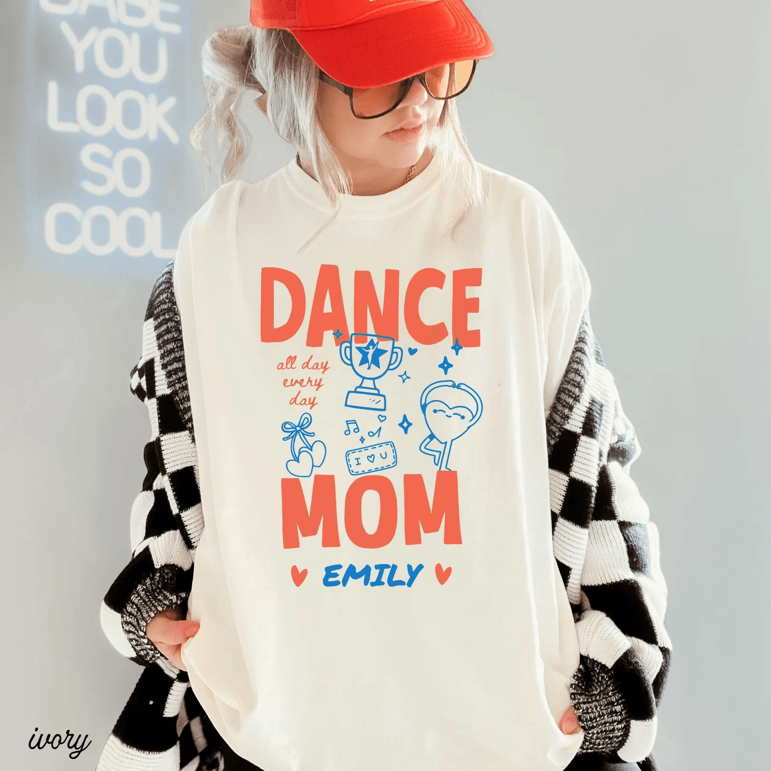 Comfort Colors Dance Mom Shirt Classic Dance Mama Tee Competition Gift
