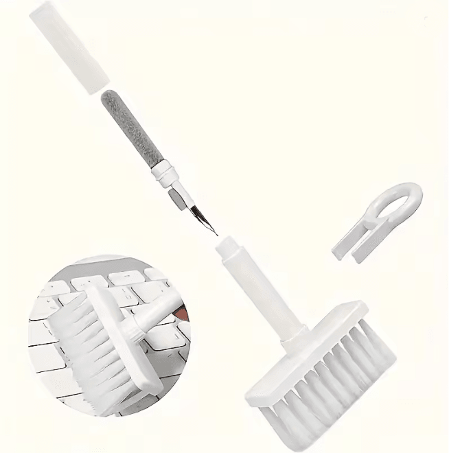 CleanTech 5 in 1 Keyboard and Earbuds Cleaning Kit with Keycap Puller