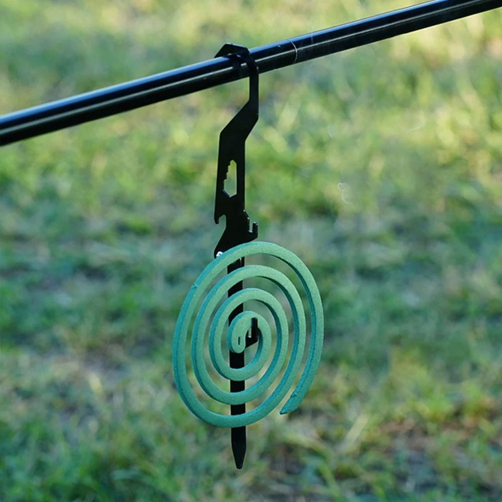 Foldable Stainless Steel Camping Stakes Heavy Duty Tent Pegs for Outdoor Use